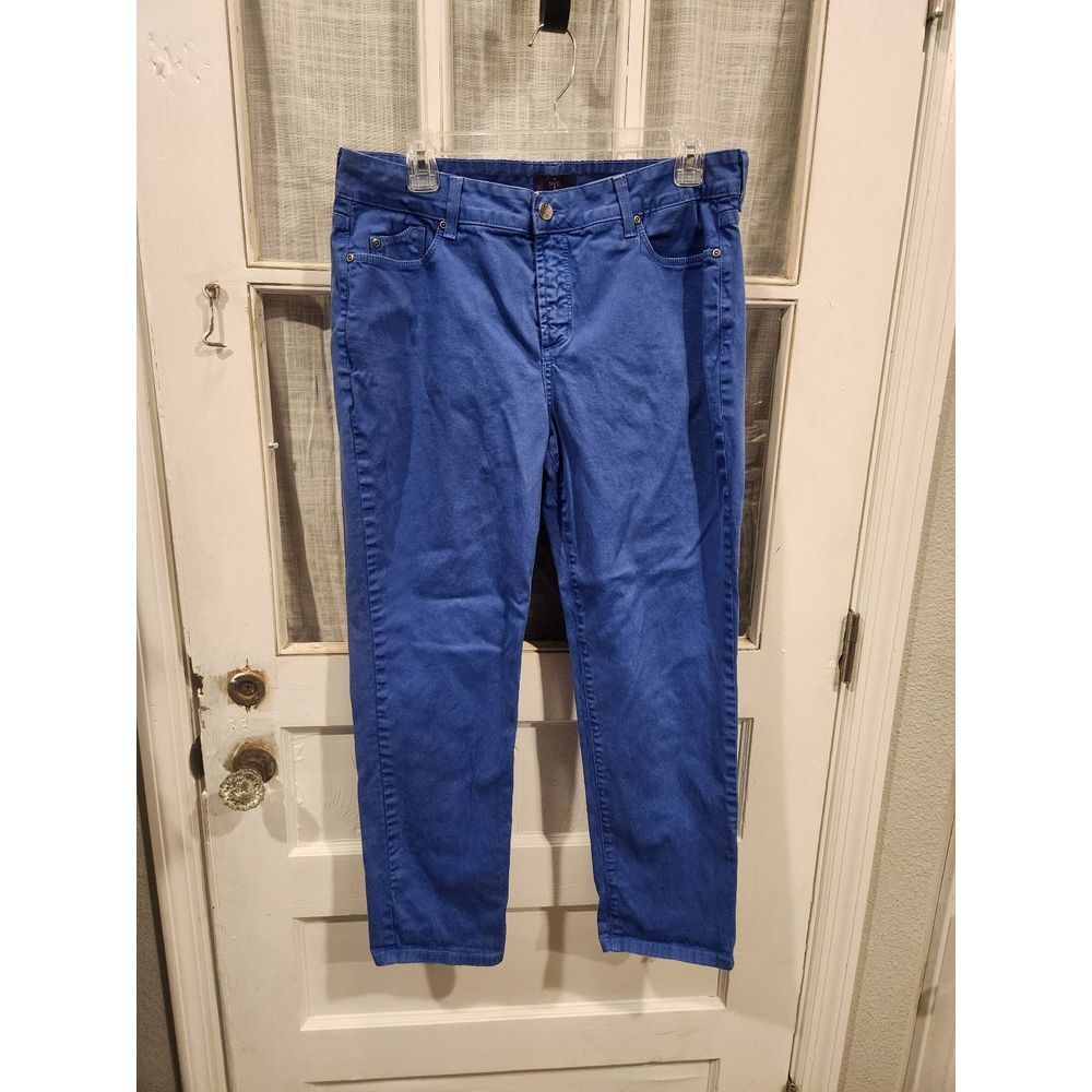 NYDJ Blue Straight Leg Jeans Women's Size‎ 12